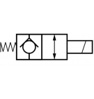 Closed dump valve PVPX 24V